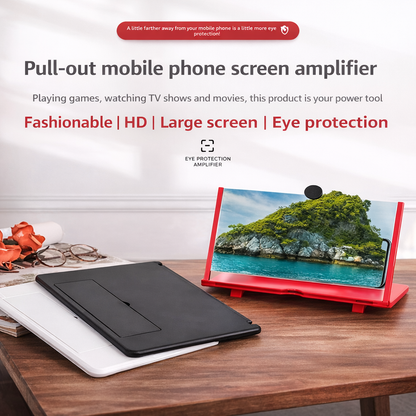 Phone Screen Magnifier 12” – Portable HD Mobile Screen Amplifier